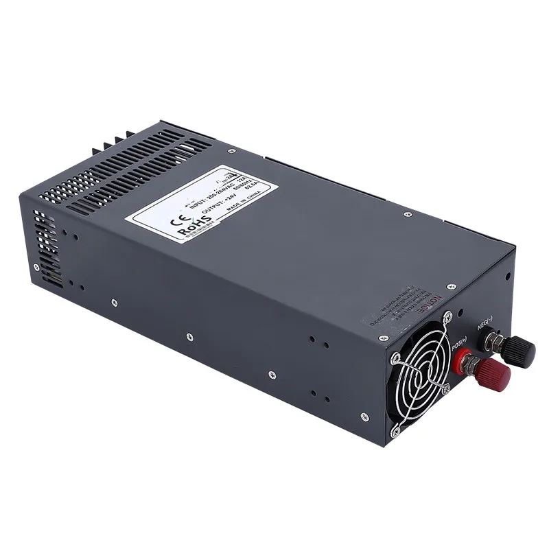 S-1200W Switching power supply for LED Strip light AC to DC power suply input 110v 220v 1200W S-1200-12 72V 48V 24V
S-1200W Switching power supply for LED Strip light AC to DC power suply input 110v 220v 1200W S-1200-12 72V 48V 24V