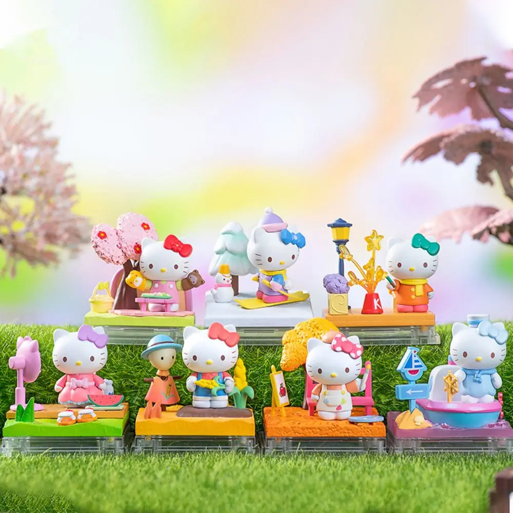 Genuine Hello Kitty Meet The Four Seasons Figures Set Kawaii Sanrio Anime Hellokitty Action Figure Desktop Ornament Decoration
Genuine Hello Kitty Meet The Four Seasons Figures Set Kawaii Sanrio Anime Hellokitty Action Figure Desktop Ornament Decoration