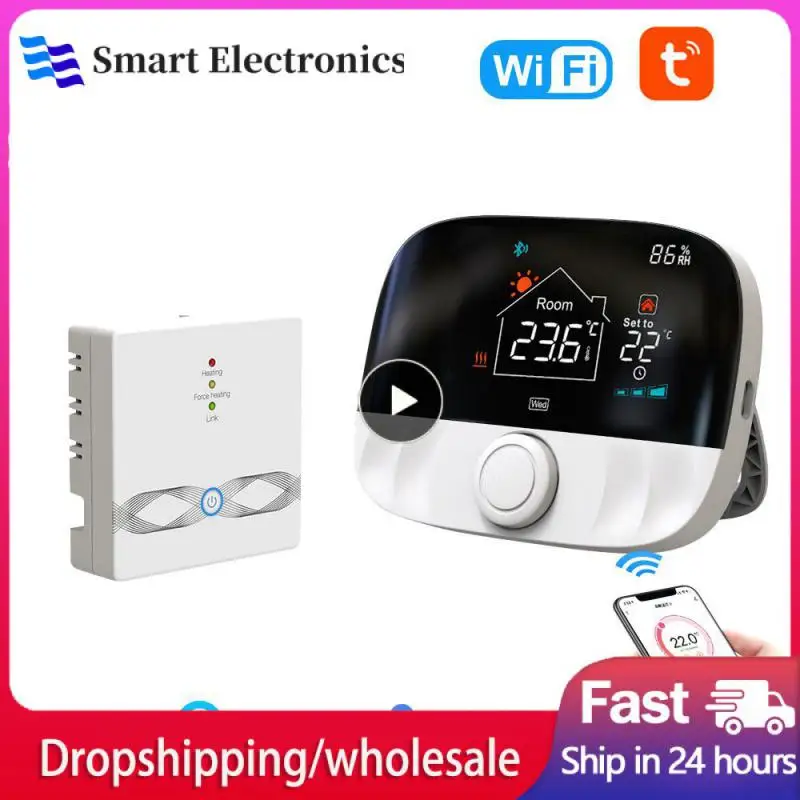 For Gas Boiler Water Heating Home Heating Gas Boiler Tuya Wifi Wireless Thermostat Rf433 Voice App Remote Programmable Control
For Gas Boiler Water Heating Home Heating Gas Boiler Tuya Wifi Wireless Thermostat Rf433 Voice App Remote Programmable Control