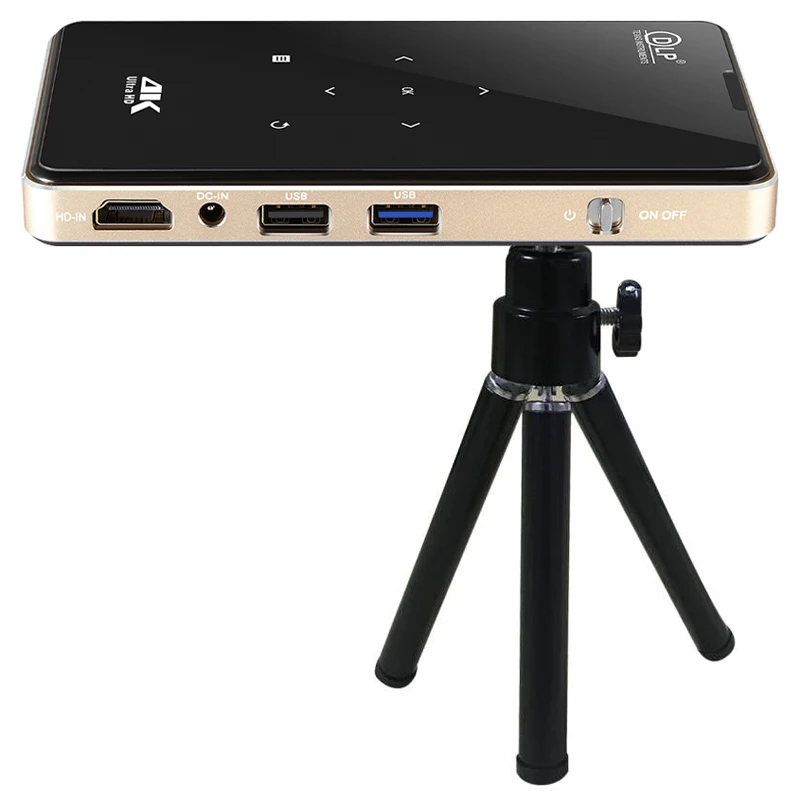 dlp mini portable projector 4K Support Android 9.0 Wifi Micro Full HD LED Home Theater Video Pico Pocket Projector with tripod
dlp mini portable projector 4K Support Android 9.0 Wifi Micro Full HD LED Home Theater Video Pico Pocket Projector with tripod