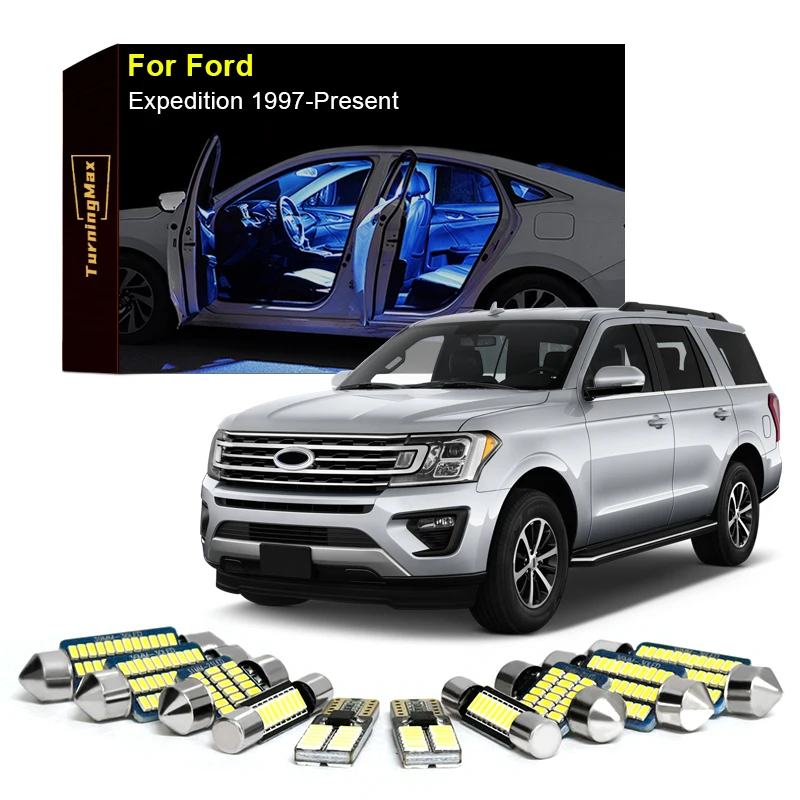 Canbus Interior Lighting LED Bulb Kit Package For Ford Expedition 1997-Now Dome Trunk Reading Lights Indoor Lamp Car Accessories
Canbus Interior Lighting LED Bulb Kit Package For Ford Expedition 1997-Now Dome Trunk Reading Lights Indoor Lamp Car Accessories
