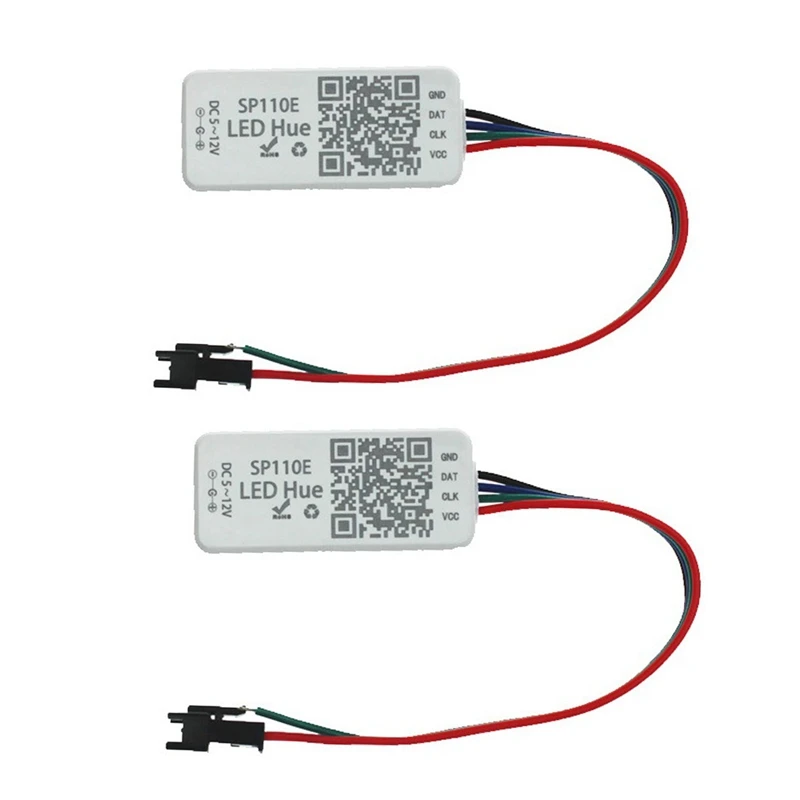 2Pcs SP110E Bluetooth Pixel Controller WS2811 WS2812B Ws2812 Dimmer SK6812 RGB RGBW APA102 WS2801 Pixels LED Strip
2Pcs SP110E Bluetooth Pixel Controller WS2811 WS2812B Ws2812 Dimmer SK6812 RGB RGBW APA102 WS2801 Pixels LED Strip