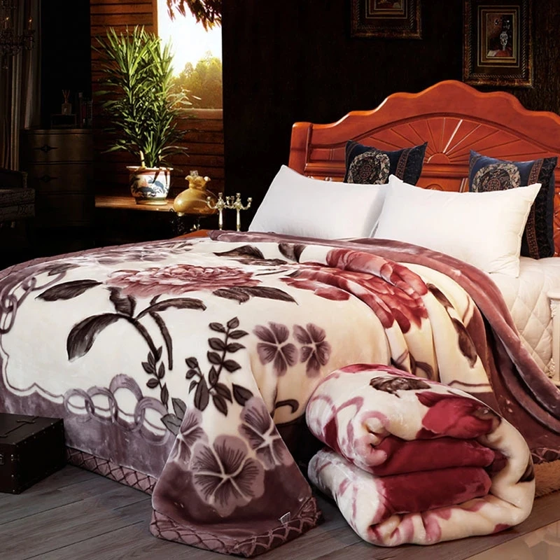 Manta gruesa de visón Raschel de doble capa, supersuave, cálida y esponjosa, para cama doble, colcha de invierno
Manta gruesa de visón Raschel de doble capa, supersuave, cálida y esponjosa, para cama doble, colcha de invierno