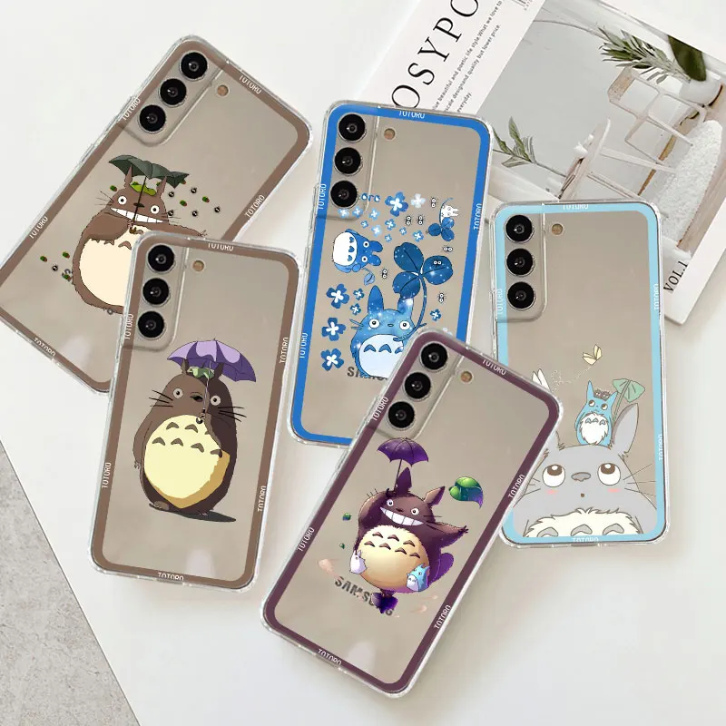 Clear Silicone Case For Samsung Galaxy S23 S22 S21 FE S20 Ultra Plus S10 S9 Note 20 10 9 fundas Cover MY NEIGHBOUR TOTORO
Clear Silicone Case For Samsung Galaxy S23 S22 S21 FE S20 Ultra Plus S10 S9 Note 20 10 9 fundas Cover MY NEIGHBOUR TOTORO