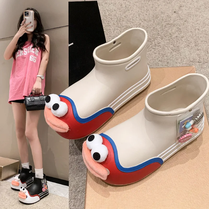 New Fashion Ladies Rain Boots Korean Version of Waterproof Winter Boots for Women Shoes Botas De Lluvia Mujer
New Fashion Ladies Rain Boots Korean Version of Waterproof Winter Boots for Women Shoes Botas De Lluvia Mujer