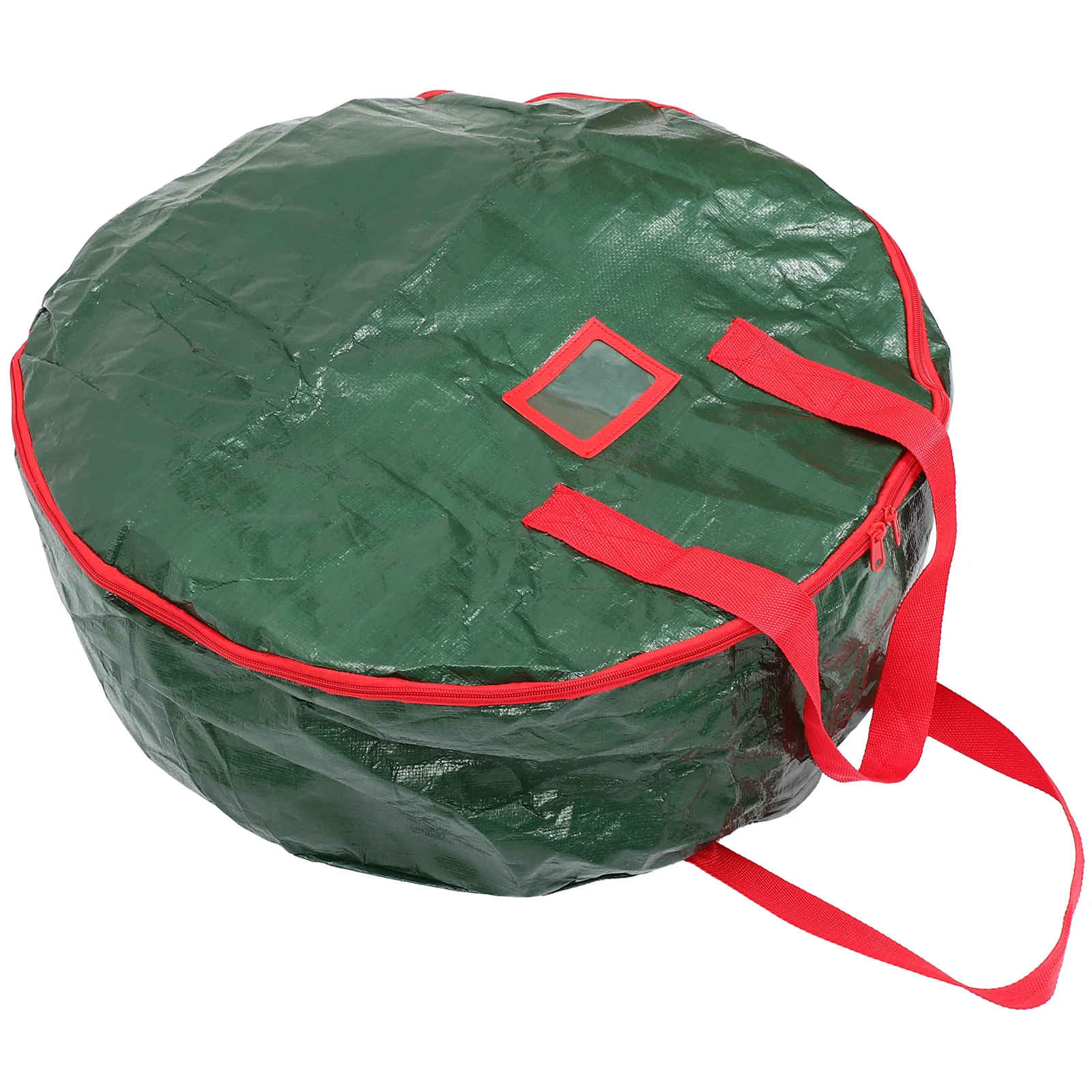 1pc Christmas Wreath Storage Bag Premium Plastic Round Storage Bag Xmas Gift Bag
1pc Christmas Wreath Storage Bag Premium Plastic Round Storage Bag Xmas Gift Bag
