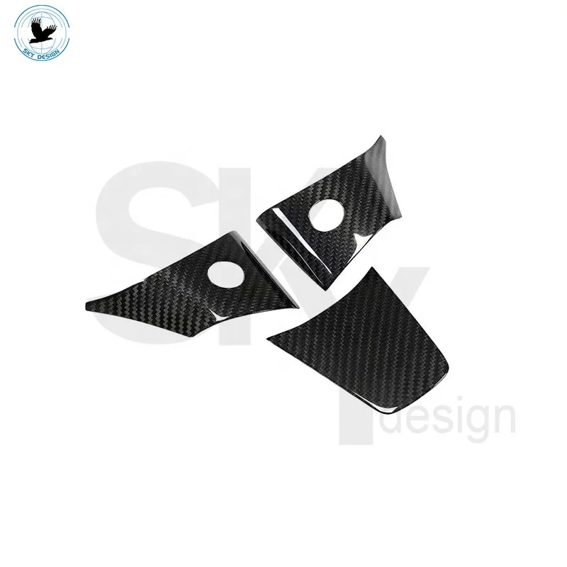Car accessories Dry carbon fiber interior formodel 3 steering wheel Carbon fiber cover
Car accessories Dry carbon fiber interior formodel 3 steering wheel Carbon fiber cover