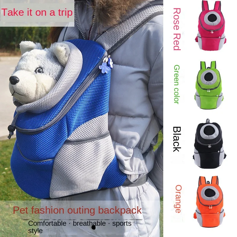 New fashion pet go out shoulder bag front chest backpack go out breathable portable bag dog supplies
New fashion pet go out shoulder bag front chest backpack go out breathable portable bag dog supplies