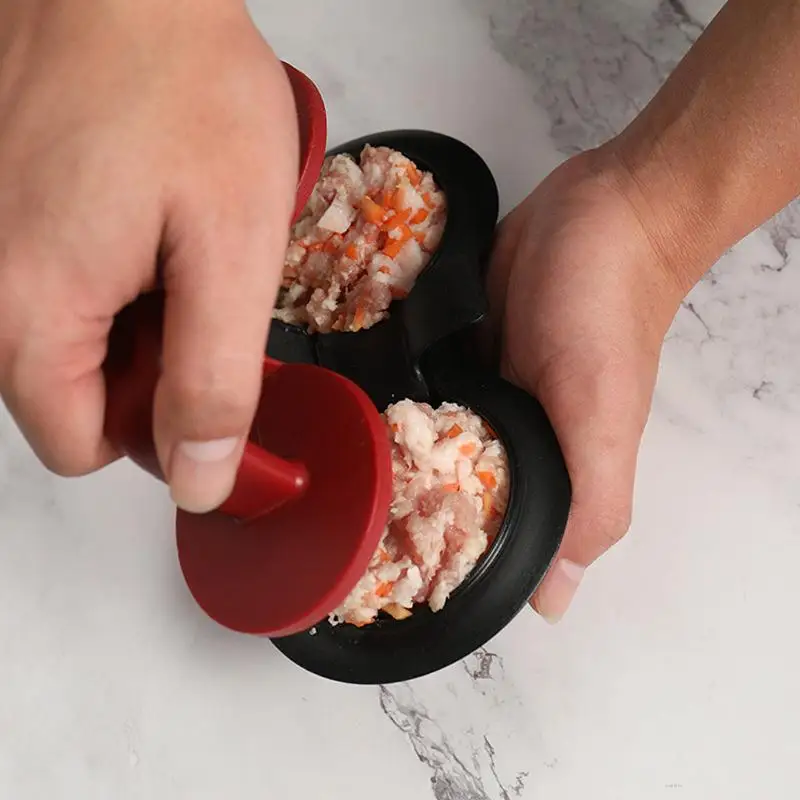 Форма для бургеров, кухонные гаджеты из АБС-пластика, пресс для бургеров с двумя отверстиями, инструменты для мяса и птицы, кухонные аксессу...
Форма для бургеров, кухонные гаджеты из АБС-пластика, пресс для бургеров с двумя отверстиями, инструменты для мяса и птицы, кухонные аксессу...