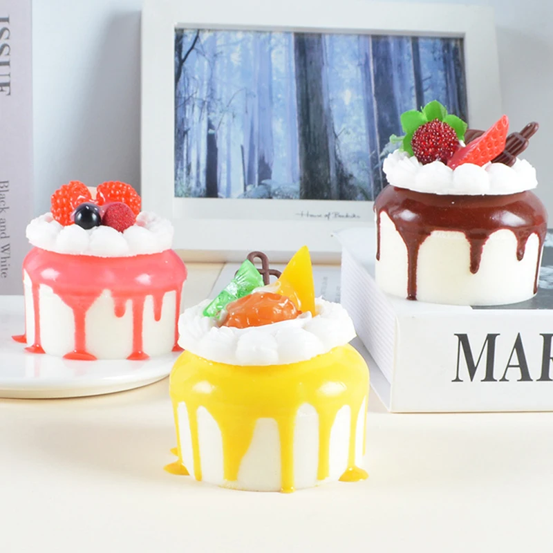 1Pcs Simulation Cream Cake Bread Cupcakes Realistic Artificial Fake Mixed Cake Model Kitchen Toy
1Pcs Simulation Cream Cake Bread Cupcakes Realistic Artificial Fake Mixed Cake Model Kitchen Toy
