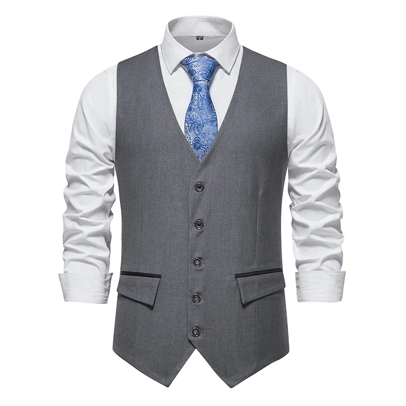 Fashion V Neck Suit Vest Men 2022 Brand Slim Fit Sleeveless Waistcoat Men Business Wedding Prom Suit Vests Male Gilet Homme XXL
Fashion V Neck Suit Vest Men 2022 Brand Slim Fit Sleeveless Waistcoat Men Business Wedding Prom Suit Vests Male Gilet Homme XXL