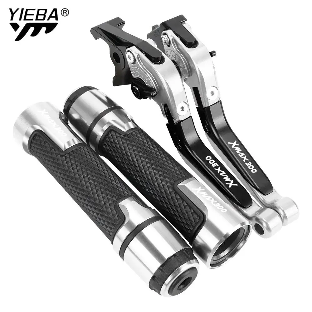 XMAX300 Motorcycle Folding Extendable CNC Adjustable Clutch Brake Levers Handbar End Grips FOR YAMAHA X-MAX XMAX 300 All Years
XMAX300 Motorcycle Folding Extendable CNC Adjustable Clutch Brake Levers Handbar End Grips FOR YAMAHA X-MAX XMAX 300 All Years