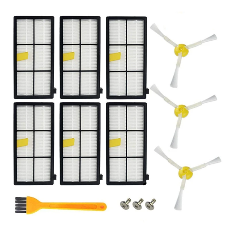 Side Brush HEPA Filter Accessories Replacement For Irobot Roomba 800 Series 860 870 871 880 890 Vacuum Cleaner Parts
Side Brush HEPA Filter Accessories Replacement For Irobot Roomba 800 Series 860 870 871 880 890 Vacuum Cleaner Parts