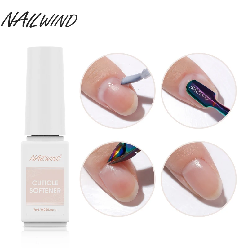 NAILWIND Nail Cuticle Softener 7ml Nail Tools For Manicure Dead Skin Cuticle Remover Liquid Nail Art Gel Polish Nail Treatment
NAILWIND Nail Cuticle Softener 7ml Nail Tools For Manicure Dead Skin Cuticle Remover Liquid Nail Art Gel Polish Nail Treatment