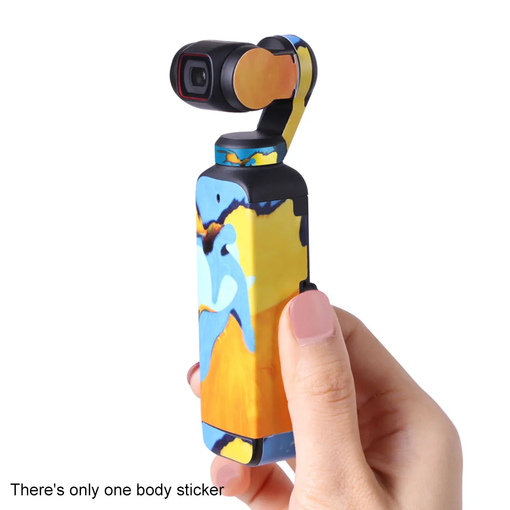 Body Stickers With Pattern Easy Install PVC Protective Film Durable Waterproof Adhesive Accessories For DJI Osmo Pocket 2
Body Stickers With Pattern Easy Install PVC Protective Film Durable Waterproof Adhesive Accessories For DJI Osmo Pocket 2