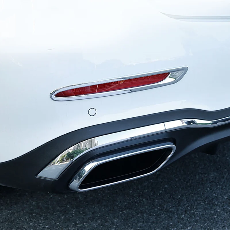 Автомобильный задний бампер светильник отражатель декоративная крышка наклейка внешний Стайлинг Аксессуары для Mercedes Benz C Class W206 C200 C260
Автомобильный задний бампер светильник отражатель декоративная крышка наклейка внешний Стайлинг Аксессуары для Mercedes Benz C Class W206 C200 C260