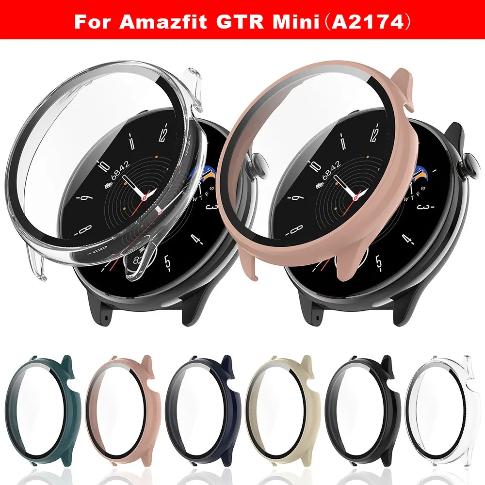 PC Watch Protective Case Cover For Huami Amazfit GTR Mini A2174 SmartWatch Shockproof Full Screen Shell /W Tempered Film
PC Watch Protective Case Cover For Huami Amazfit GTR Mini A2174 SmartWatch Shockproof Full Screen Shell /W Tempered Film