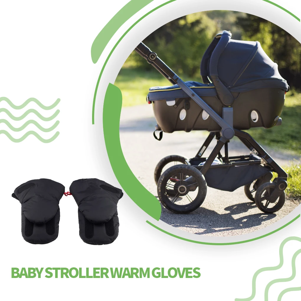 1 Pair Winter Pram Hand Muff Baby Pushchair Mittens Fur Fleece Buggy Glove Stroller Warmer for Outdoor Shopping
1 Pair Winter Pram Hand Muff Baby Pushchair Mittens Fur Fleece Buggy Glove Stroller Warmer for Outdoor Shopping