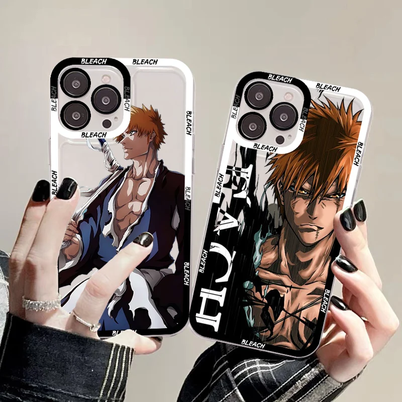 Anime Bleach Kurosaki Ichigo Phone Case For IPhone 13 14 Pro Max XS XR 12 11 Pro 13 Mini 6 7 8 Plus Soft Clear Back Cover
Anime Bleach Kurosaki Ichigo Phone Case For IPhone 13 14 Pro Max XS XR 12 11 Pro 13 Mini 6 7 8 Plus Soft Clear Back Cover