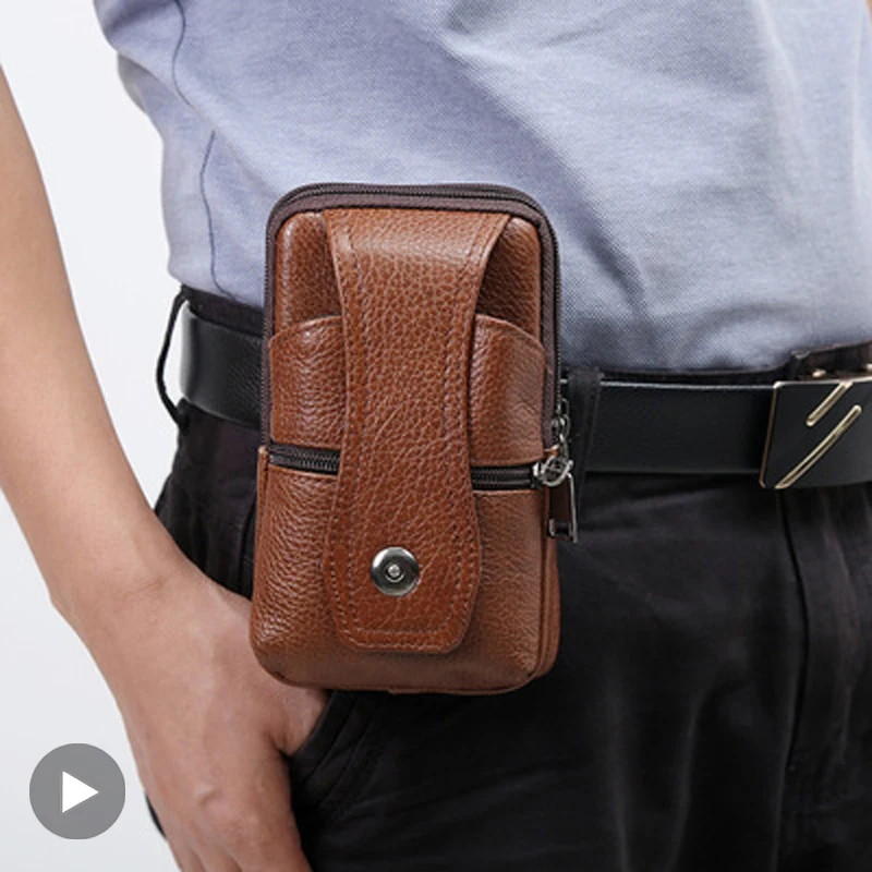 Genuine Leather Bag For Men Women Waist Fanny Pack Belt Male Female Belly Bum Hip Shoulder Crossbody Cross Body Handbag Kangaroo
Genuine Leather Bag For Men Women Waist Fanny Pack Belt Male Female Belly Bum Hip Shoulder Crossbody Cross Body Handbag Kangaroo