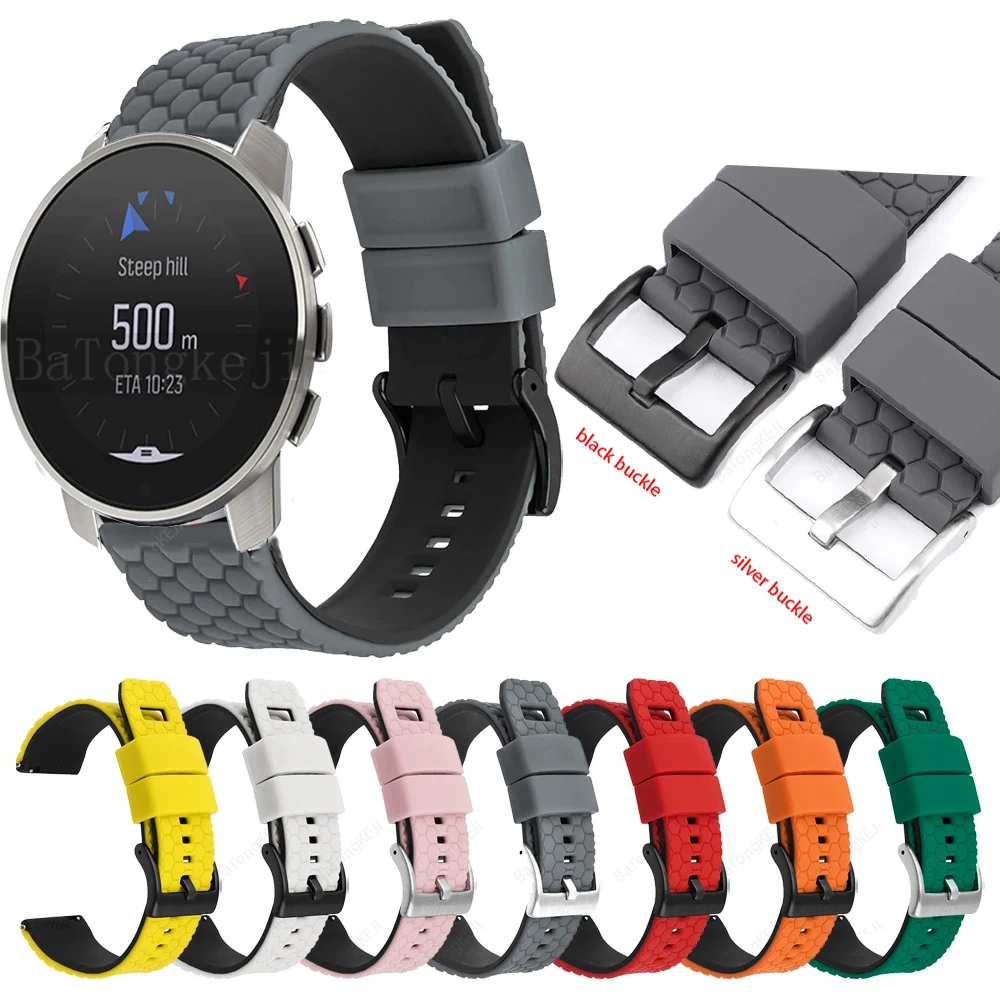 Сотовая структура для SUUNTO 5 PEAK Smartwatch 22 мм ремешок для часов браслет для SUUNTO 9 PEAK/SUUNTO 3 силиконовый ремешок аксессуар
Сотовая структура для SUUNTO 5 PEAK Smartwatch 22 мм ремешок для часов браслет для SUUNTO 9 PEAK/SUUNTO 3 силиконовый ремешок аксессуар