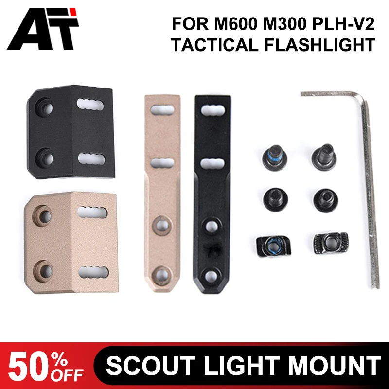 WADSN Airsoft Tactical Flashlight Offset Mount for Surefir M600 M600C M300 M300A Scout Light Fit M-lok Keymod Picatinny Rail
WADSN Airsoft Tactical Flashlight Offset Mount for Surefir M600 M600C M300 M300A Scout Light Fit M-lok Keymod Picatinny Rail