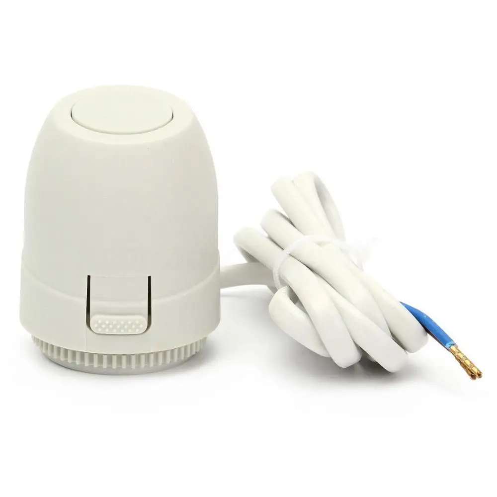 For Underfloor Heating Thermostat NC AC 230V Electric Thermal Actuator Manifold Floor Heating Valve
For Underfloor Heating Thermostat NC AC 230V Electric Thermal Actuator Manifold Floor Heating Valve