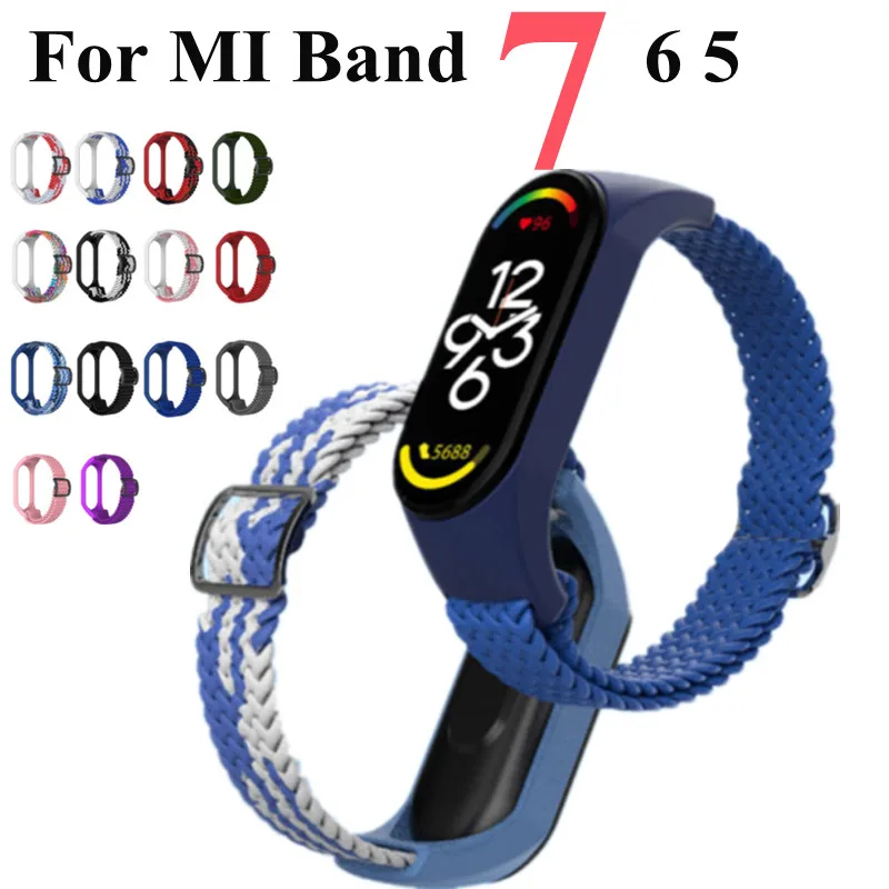 Ремешок для Xiaomi MI Band 7 6 5, эластичный сменный Браслет, спортивный браслет для mi Band 7 6 5, аксессуары для умных часов, петля
Ремешок для Xiaomi MI Band 7 6 5, эластичный сменный Браслет, спортивный браслет для mi Band 7 6 5, аксессуары для умных часов, петля