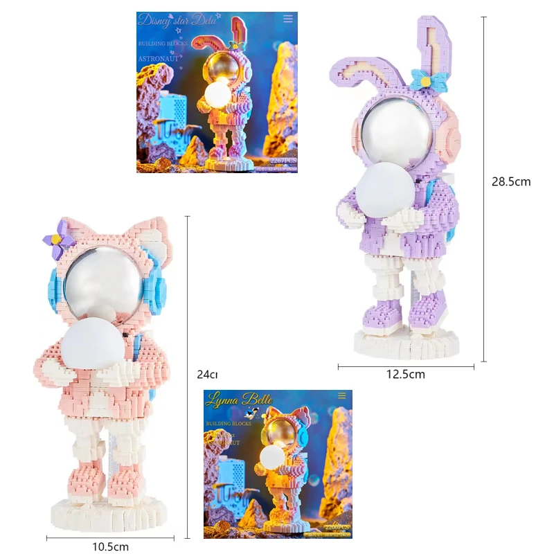 Micro Particle Cartoon Figure Toys MOC Space Travel X8011 X8012 Little Fox Mode Building Blocks Bricks Children Christmas Gifts
Micro Particle Cartoon Figure Toys MOC Space Travel X8011 X8012 Little Fox Mode Building Blocks Bricks Children Christmas Gifts