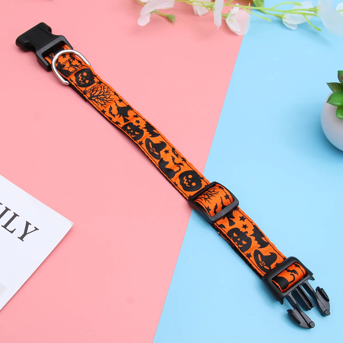 1pc Collar Nylon Pumpkin Hat Adjustable Supplies Collar Necklace Ring for Puppy Cat
1pc Collar Nylon Pumpkin Hat Adjustable Supplies Collar Necklace Ring for Puppy Cat