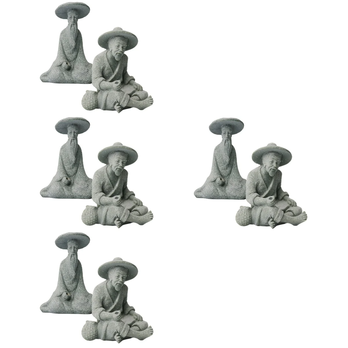 8 pcs Simulation Miniature Decorative Sandstone Patio Bonsai Decoration Fisherman Statue Fisherman Decor
8 pcs Simulation Miniature Decorative Sandstone Patio Bonsai Decoration Fisherman Statue Fisherman Decor