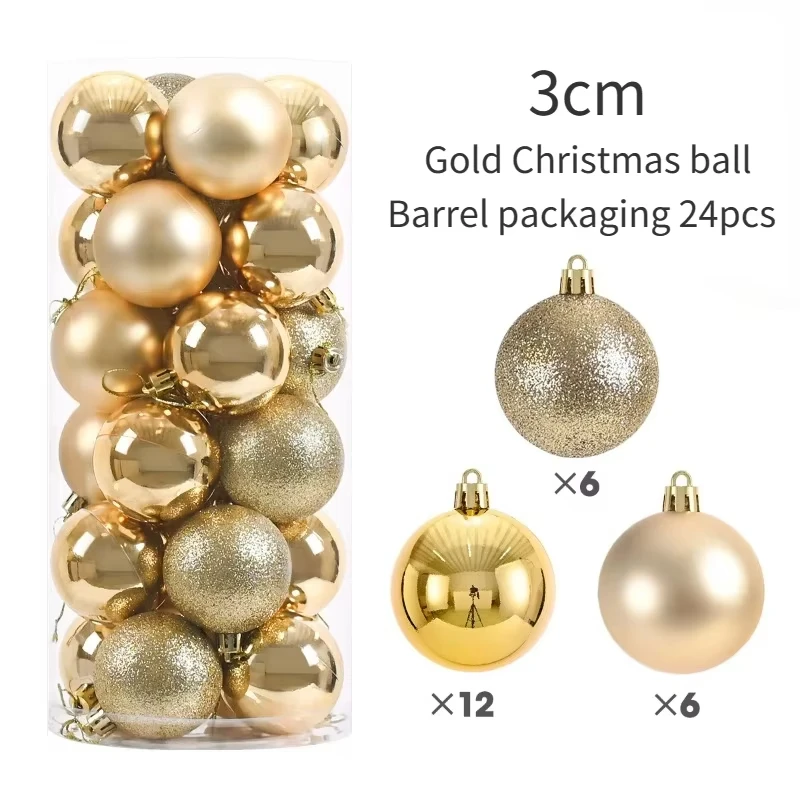 Рождественские шары 24 шт
Рождественские шары 24 шт