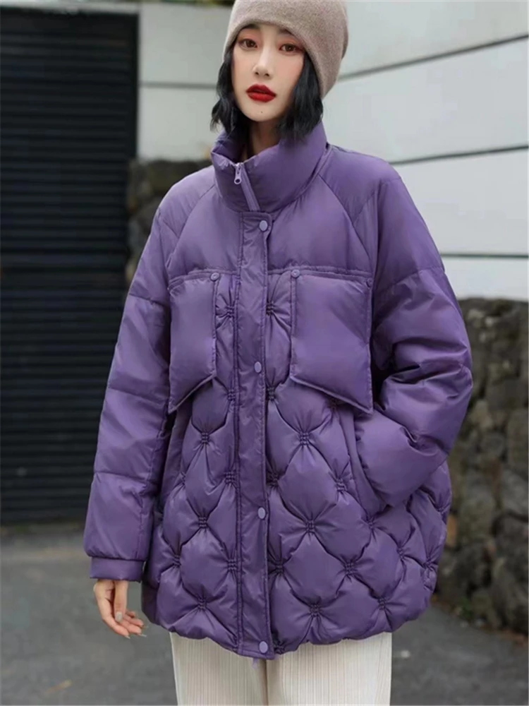 Womens parkas Female Winter Warm Long Duck Down Jacket Women Clothes Korean Elegant Ultra Light Down Puffer Coat
Womens parkas Female Winter Warm Long Duck Down Jacket Women Clothes Korean Elegant Ultra Light Down Puffer Coat