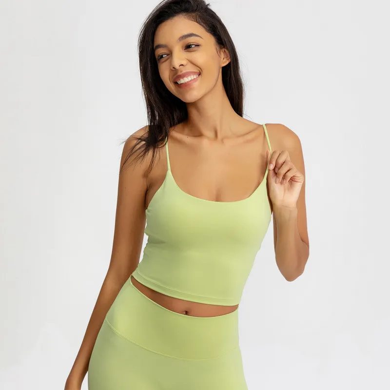 Sexy Soft Women Sports Bra Athletic Tank Yoga Vest Gym Clothing Fitness Crop Top Antisweat Push Up Workout With Chest Pad Female 
Sexy Soft Women Sports Bra Athletic Tank Yoga Vest Gym Clothing Fitness Crop Top Antisweat Push Up Workout With Chest Pad Female