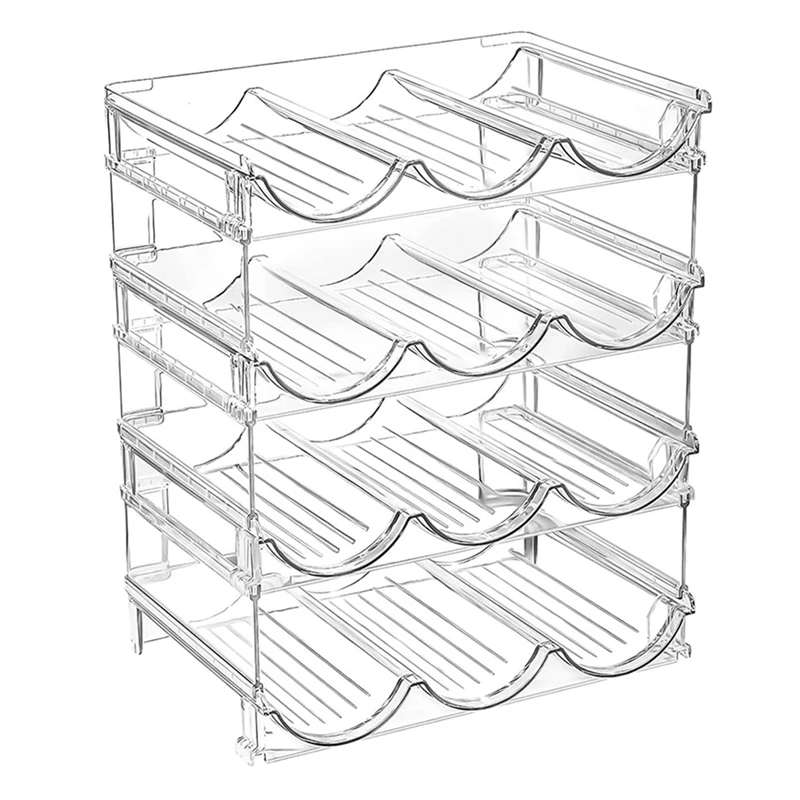 Water Bottle Organizer Storage Rack, Stackable Plastic Water Bottle Holder, Wine Racks For Kitchen Cupboard
Water Bottle Organizer Storage Rack, Stackable Plastic Water Bottle Holder, Wine Racks For Kitchen Cupboard