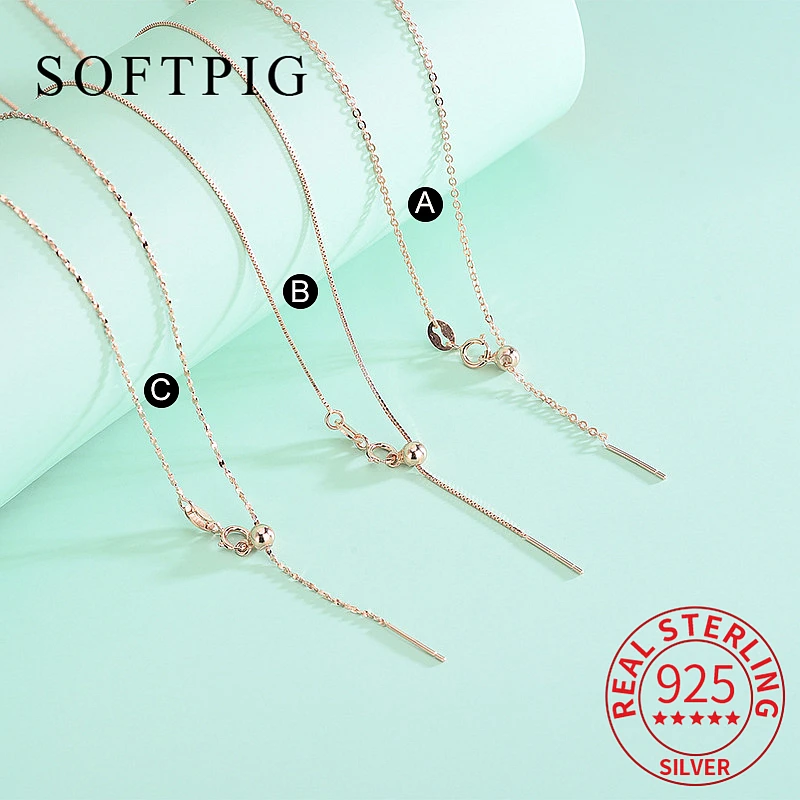 SOFTPIG Real 925 Sterling Silver Beads Can Be Moved and Adjusted In Length Choker Necklace for Women Minimalist Fine Jewelry
SOFTPIG Real 925 Sterling Silver Beads Can Be Moved and Adjusted In Length Choker Necklace for Women Minimalist Fine Jewelry