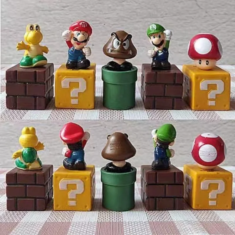 Super Mario Room Decor Figure Game Mario Brothers PVC Action Figure Toy Super Mushroom Mini Figure Toy Gift for Kids
Super Mario Room Decor Figure Game Mario Brothers PVC Action Figure Toy Super Mushroom Mini Figure Toy Gift for Kids