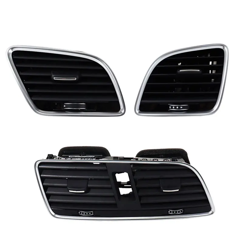 Аксессуары для салона Audi Q3 2012-2018, приборная панель, Вентиляционная решетка кондиционера, передняя Центральная панель приборной панели, вентиляционная решетка