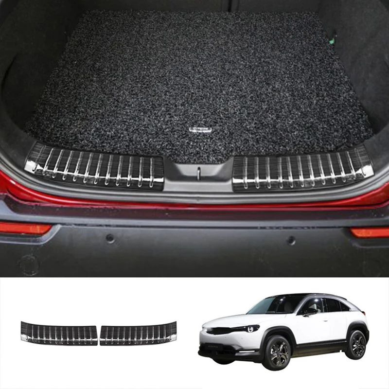 Car Trunk Door Guard Strips Sill Plate Protector Rear Bumper Guard Trim Cover Strip For Mazda MX30 MX-30 2022+
Car Trunk Door Guard Strips Sill Plate Protector Rear Bumper Guard Trim Cover Strip For Mazda MX30 MX-30 2022+