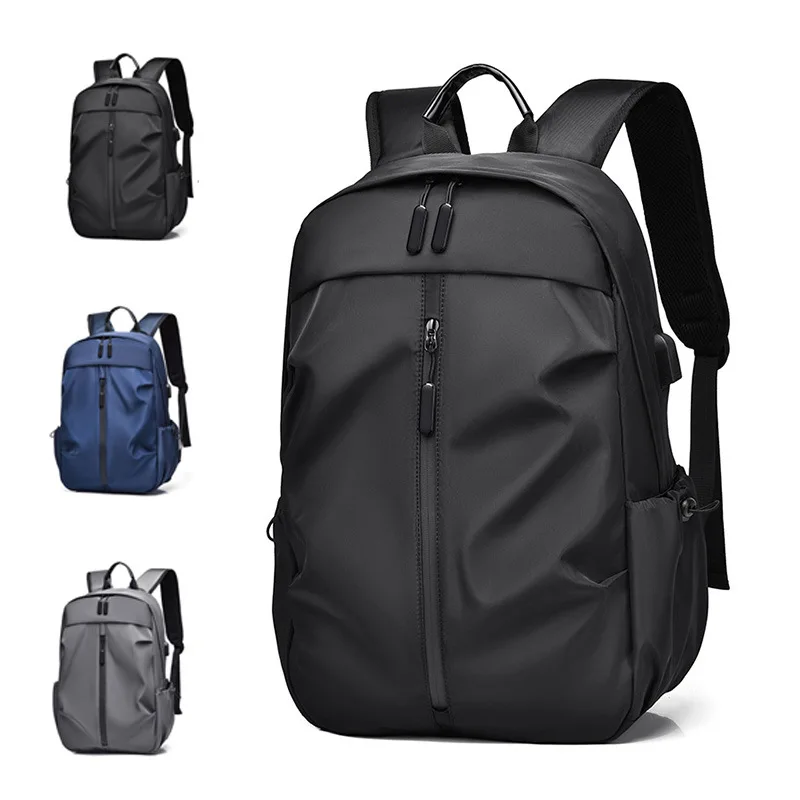 Simple college style backpack waterproof wear-resistant commuting leisure USB interface multifunctional computer bag 
Simple college style backpack waterproof wear-resistant commuting leisure USB interface multifunctional computer bag