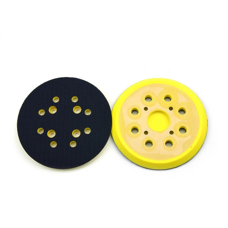 5 inch 125mm 8 Holes 3/4 Nails Backing Pad Hook & Loop Sanding Pads for fits Air Sander Power Sander Polisher Tools 
5 inch 125mm 8 Holes 3/4 Nails Backing Pad Hook & Loop Sanding Pads for fits Air Sander Power Sander Polisher Tools