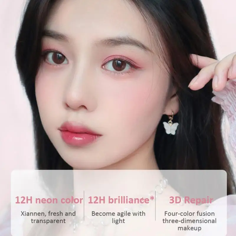 4 Colors Blush Vitality Orange Cream Makeup Blush Palette Face Mineral Pigment Cheek Blusher Powder Makeup Rouge Cheek Tint Hot
4 Colors Blush Vitality Orange Cream Makeup Blush Palette Face Mineral Pigment Cheek Blusher Powder Makeup Rouge Cheek Tint Hot