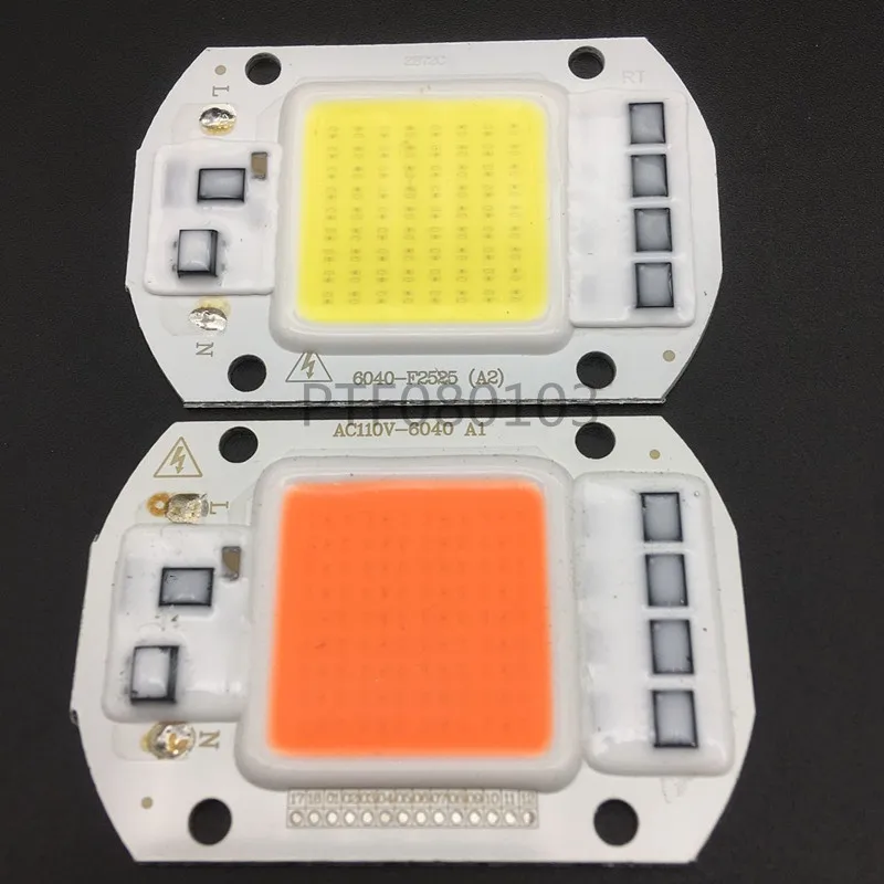 5pcs 20W 30W 50W full spectrum 380-840nm white warm white LED Floodlight COB Chip 110V 220V Input Integrated Smart IC Driver
5pcs 20W 30W 50W full spectrum 380-840nm white warm white LED Floodlight COB Chip 110V 220V Input Integrated Smart IC Driver