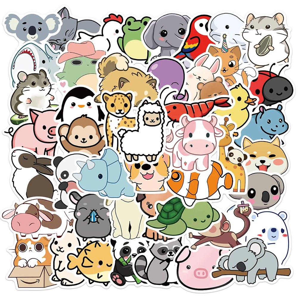 10/30/50PCS Mixed Cute Animals Cartoon Stickers for Kid Gift Classic Toy DIY Laptop Suitcase Fridge Skateboard Sticker Wholesale
10/30/50PCS Mixed Cute Animals Cartoon Stickers for Kid Gift Classic Toy DIY Laptop Suitcase Fridge Skateboard Sticker Wholesale