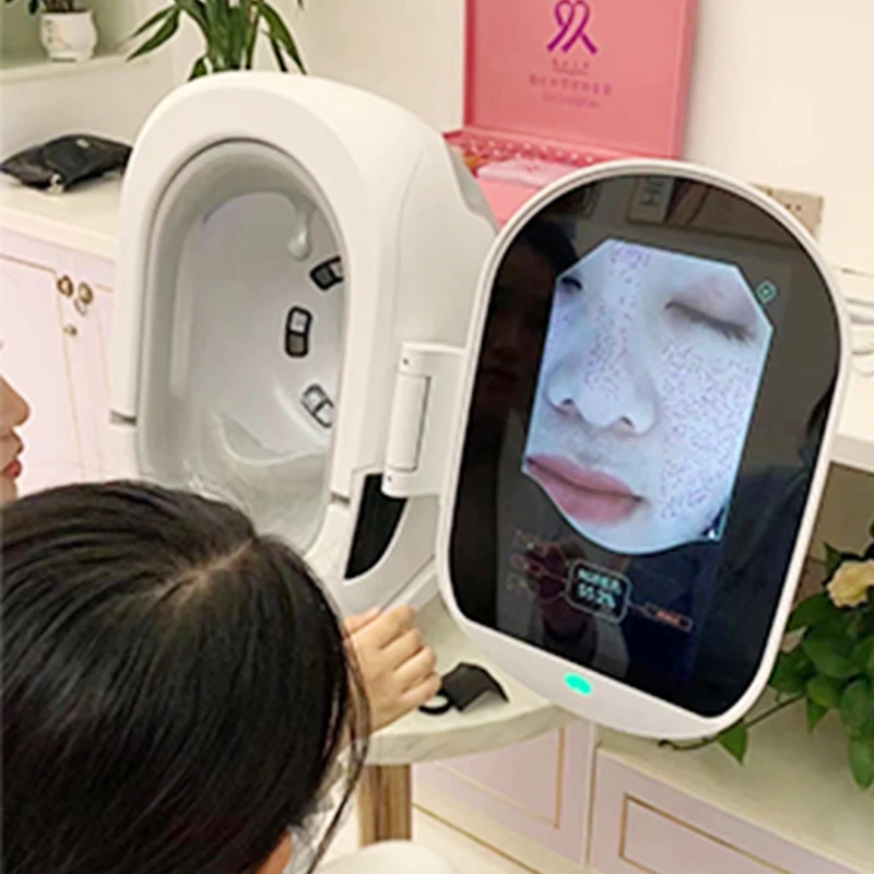 3D умный волшебный зеркальный анализатор кожи, косметический аппарат, анализатор влажности кожи, аппарат для тестирования лица для салона к...
3D умный волшебный зеркальный анализатор кожи, косметический аппарат, анализатор влажности кожи, аппарат для тестирования лица для салона к...