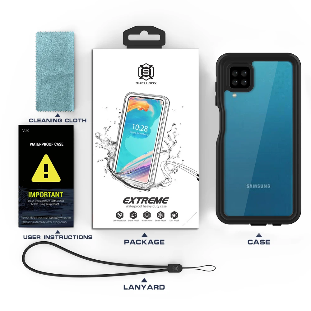 IP68 Waterproof Clear Underwater For Samsung Galaxy A12 5G Case Soft Clear Dustproof Diving Cover 360 Full Phone Coque Fundas
IP68 Waterproof Clear Underwater For Samsung Galaxy A12 5G Case Soft Clear Dustproof Diving Cover 360 Full Phone Coque Fundas