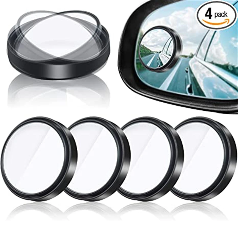 2,4Pcs Round Rear View Blind Spot Mirrors 360 Degree Adjustabe Clear Rearview Auxiliary Mirror Driving Safety for Trucks Car SUV
2,4Pcs Round Rear View Blind Spot Mirrors 360 Degree Adjustabe Clear Rearview Auxiliary Mirror Driving Safety for Trucks Car SUV