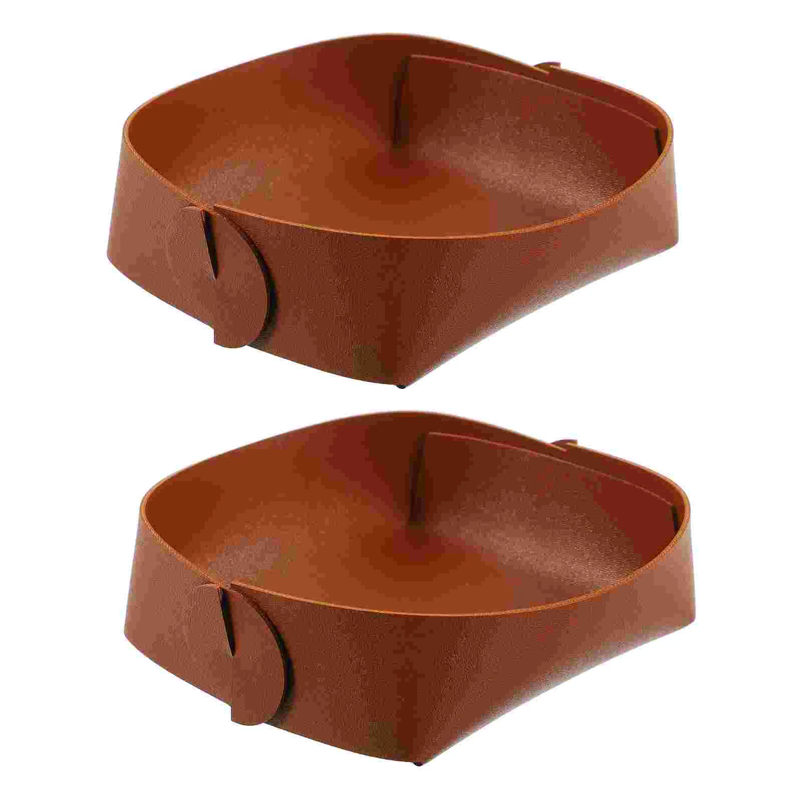 2 Pcs Tray Dresser Table Books Decor Holder Storage Box 28.5x20x0.4cm Table Brown Watch Sundries Office
2 Pcs Tray Dresser Table Books Decor Holder Storage Box 28.5x20x0.4cm Table Brown Watch Sundries Office