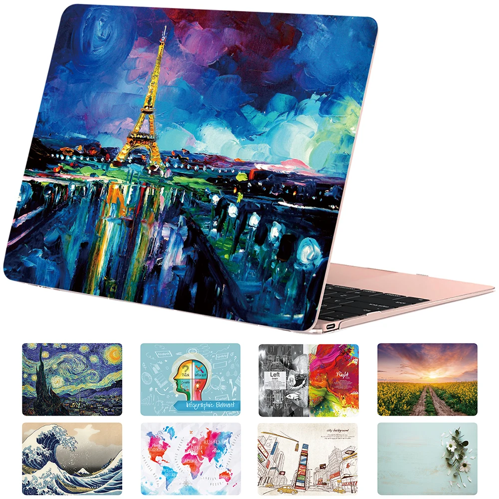 

for Macbook Air 13 M2 Case Pro 13 M1 14 15 16 Max Retina 11 12 Hard Shell Cover A2179 A1932 A2338 A2485 A1466 A2779 A2780 Funda