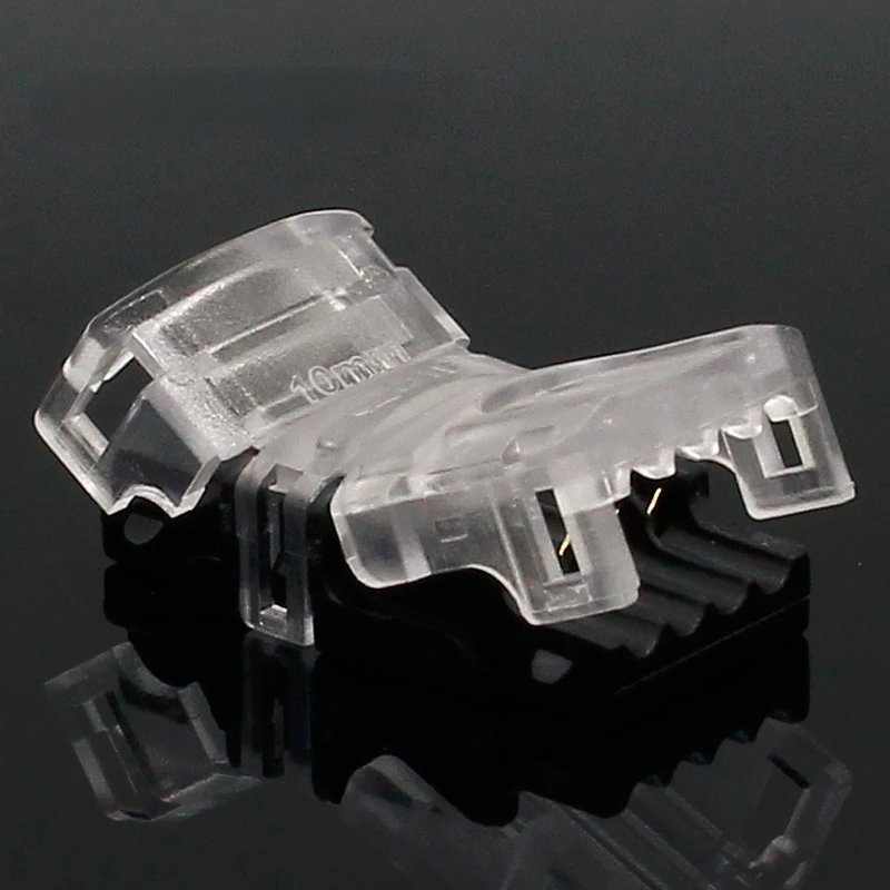5PCS RGB LED Strip Connector 4 Pin 5050 10mm Colorful LED RGB Tape Light Connector Non-Waterproof IP20 Strip to RGB Wire Use
5PCS RGB LED Strip Connector 4 Pin 5050 10mm Colorful LED RGB Tape Light Connector Non-Waterproof IP20 Strip to RGB Wire Use